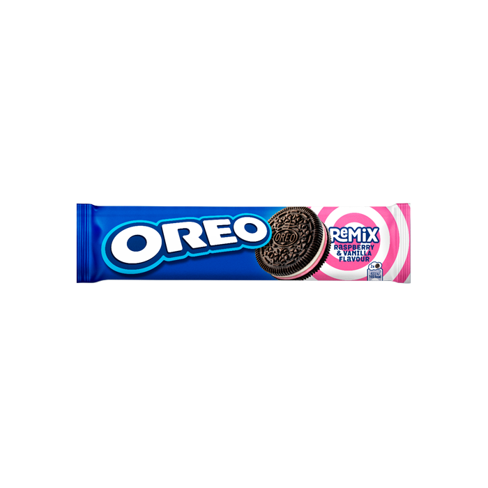 Oreo Remix Framboesa e Baunilha 157g - Distribución Mayorista