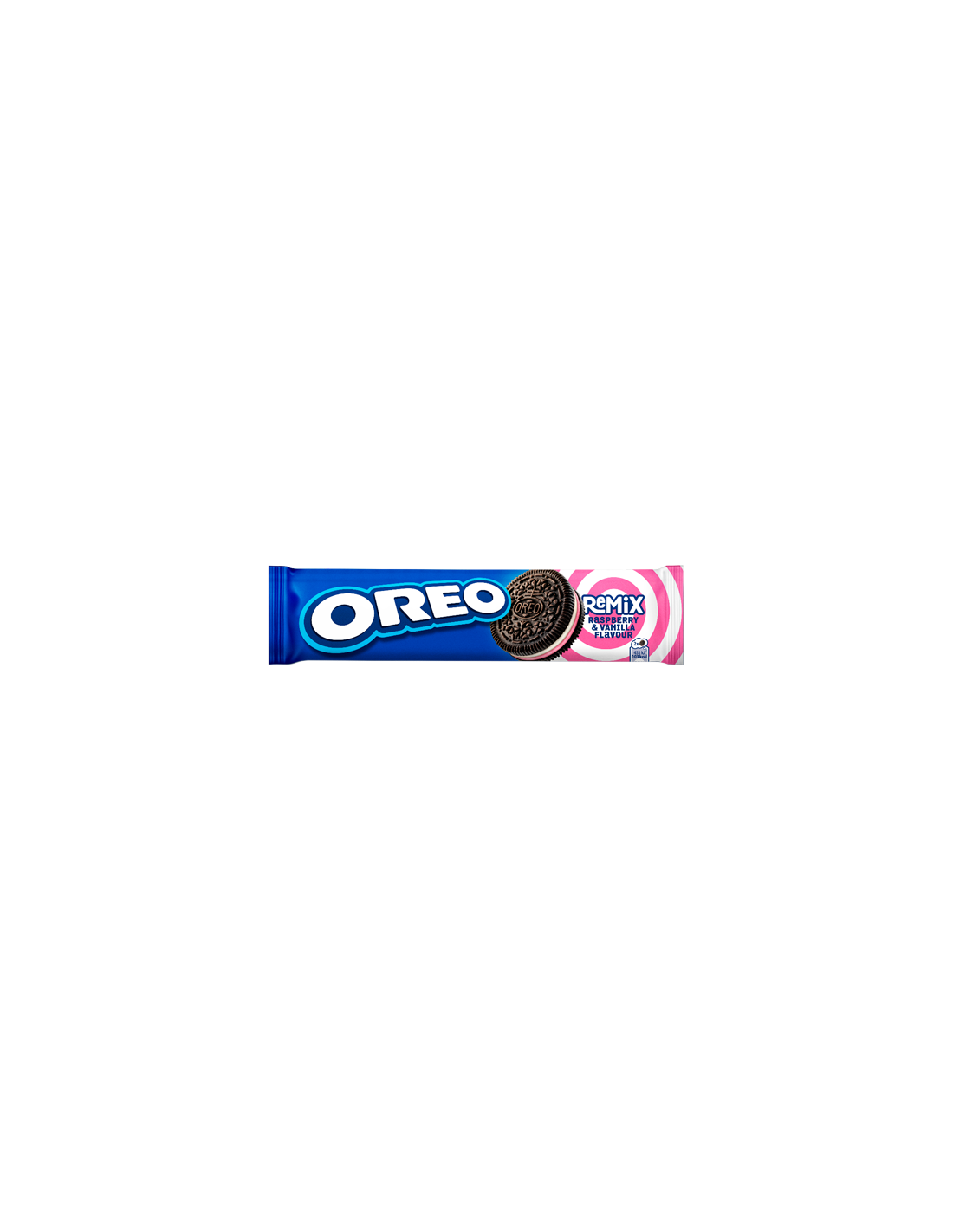 Oreo Remix Framboesa e Baunilha 157g - Distribución Mayorista