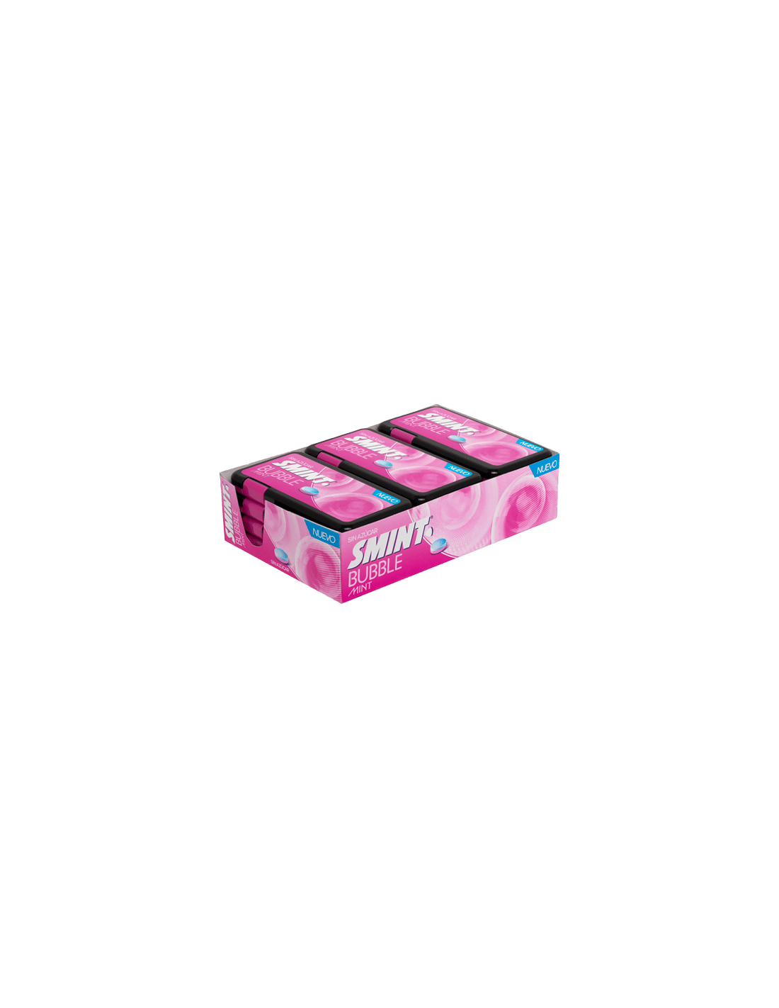 Smint Flat Bubble Mint 21g - Distribución Mayorista