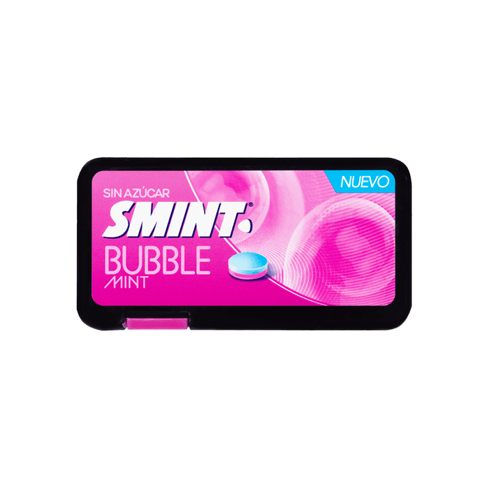 Smint Flat Bubble Mint 21g - Distribución Mayorista