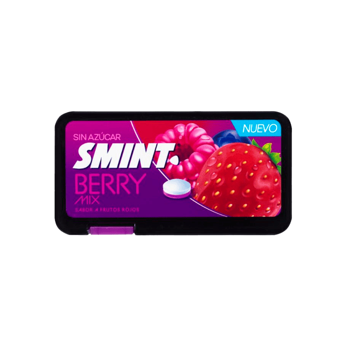 Smint Flat Berry Mix 21g - Distribución Mayorista
