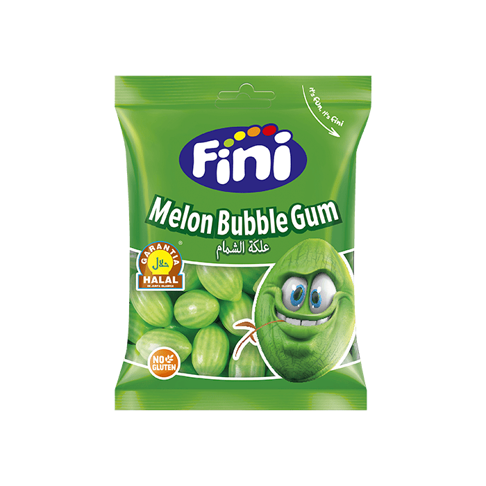 Chicles Melón 90g Fini-Distribución Mayorista