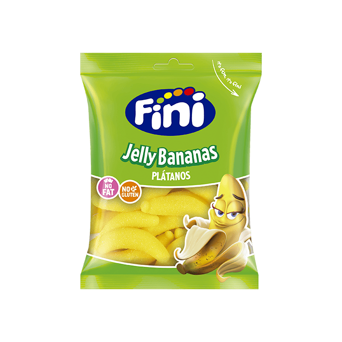 Jelly Bananas 90g Fini-Distribución Mayorista