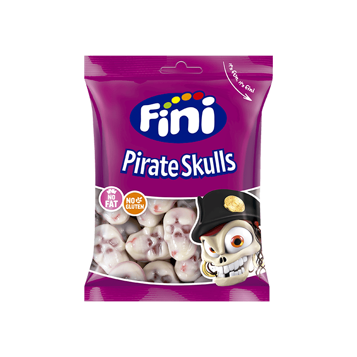 Pirate Skulls Gummies 90g Fini-Distribución Mayorista