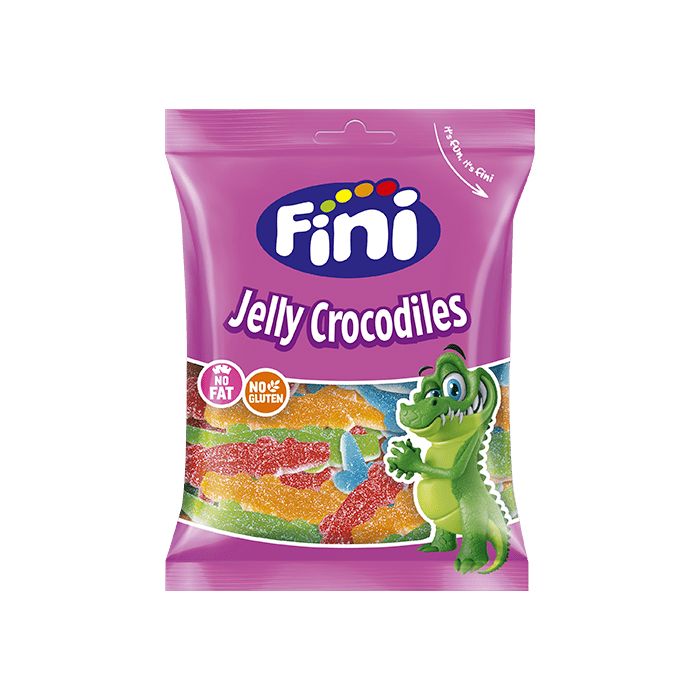 Gominolas Cocodrilo Azúcar 90g Fini-Distribución Mayorista
