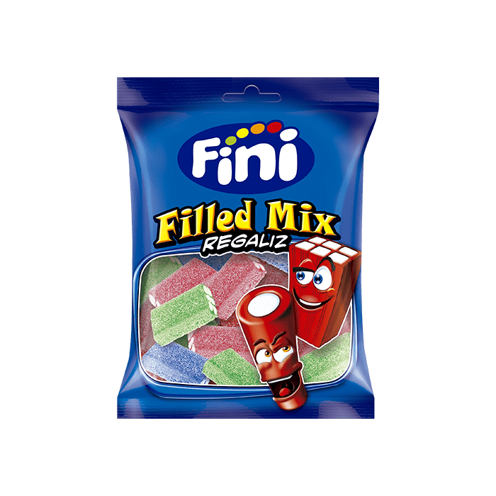 Filled Mix Ladrillos Pica 90g Fini-Distribución Mayorista