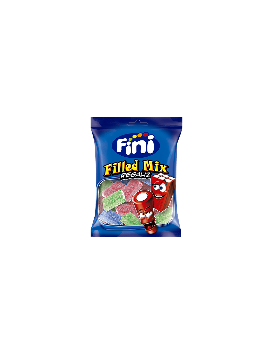 Filled Mix Ladrillos Pica 90g Fini-Distribución Mayorista