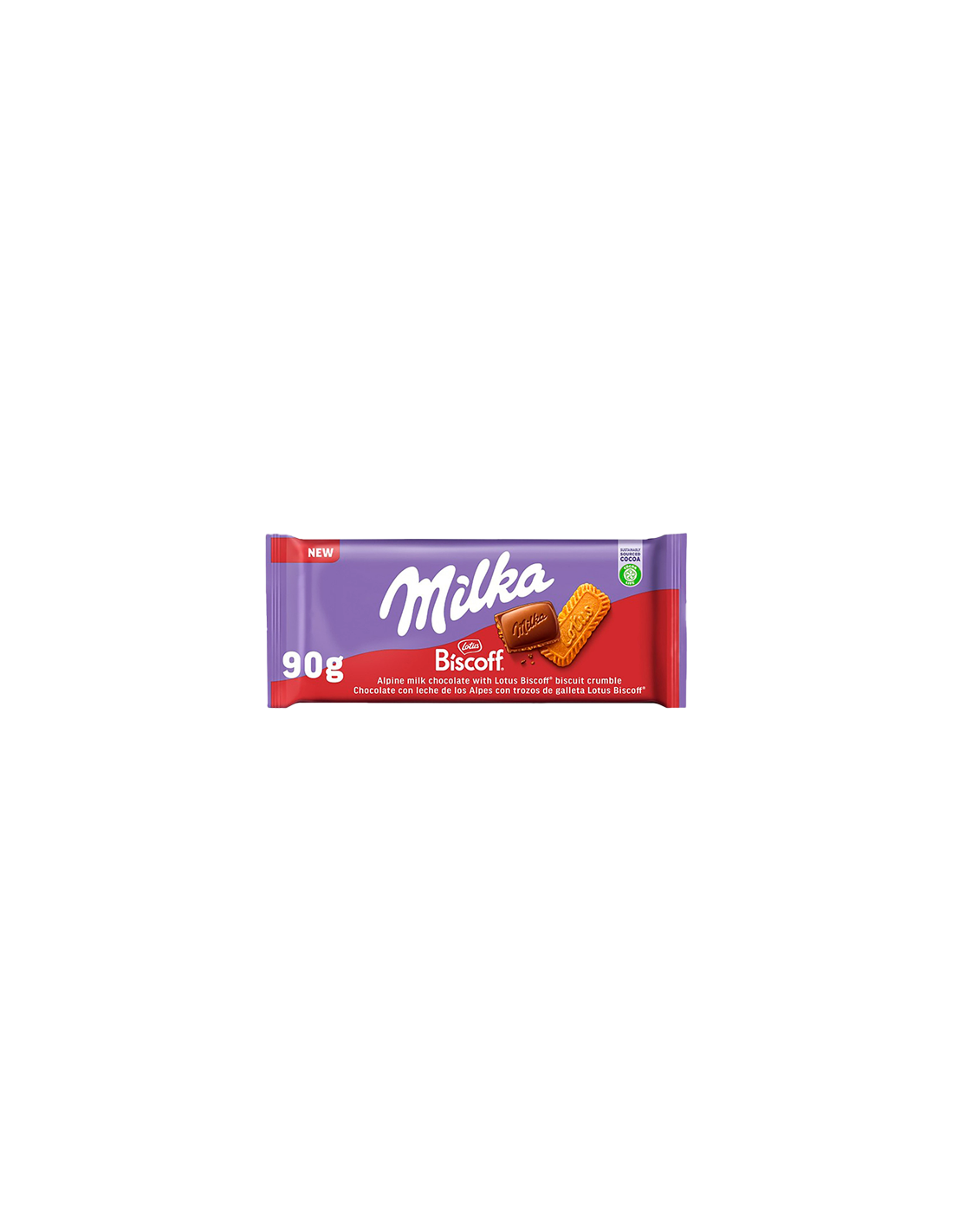 Milka Biscoff 90g - Distribución Mayorista