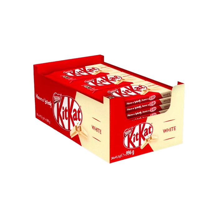 Kit Kat Weiß 41,5 g National Karton – Distribución Mayorista