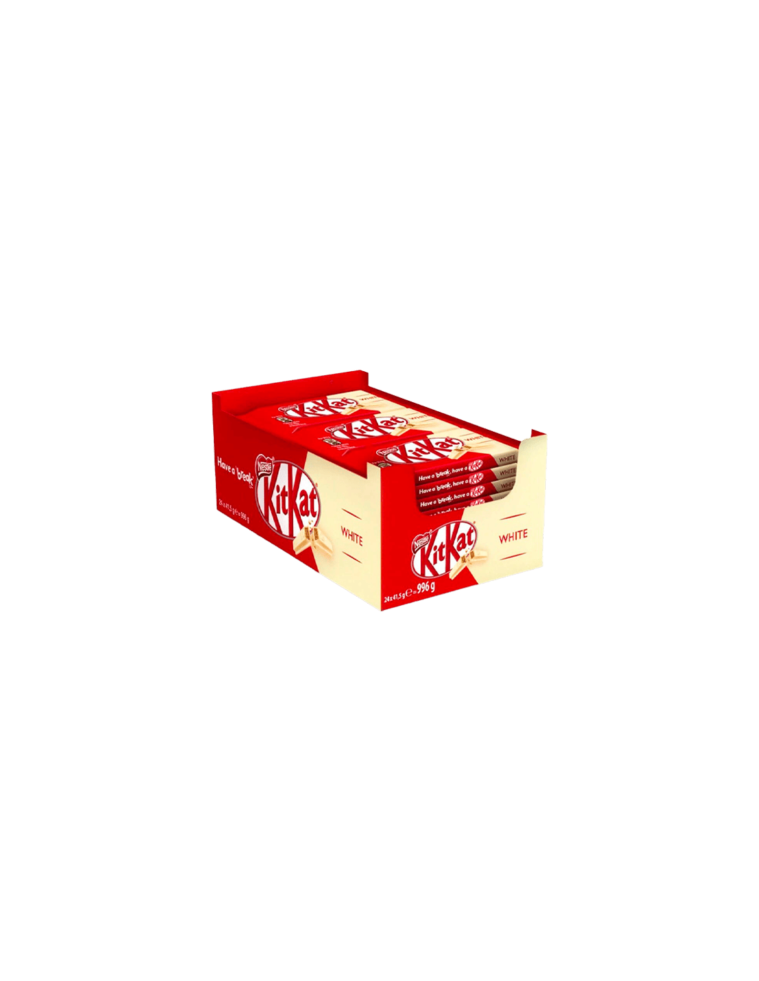 Kit Kat Weiß 41,5 g National Karton – Distribución Mayorista