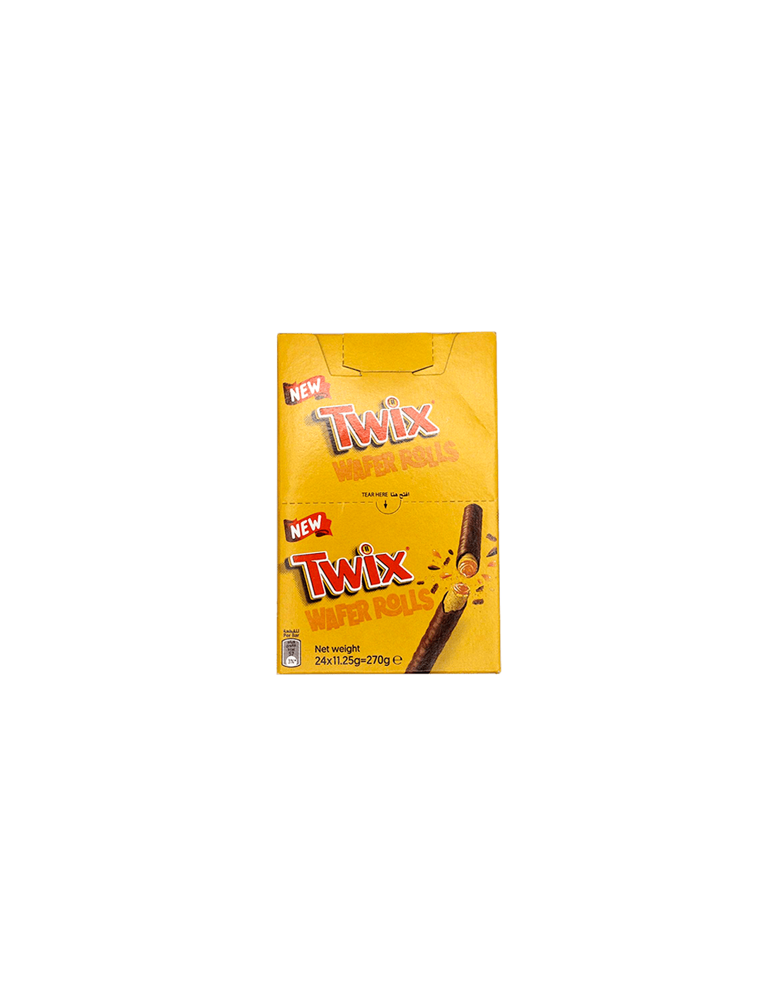 Twix Wafer Rolls 11g - Distribución Mayorista