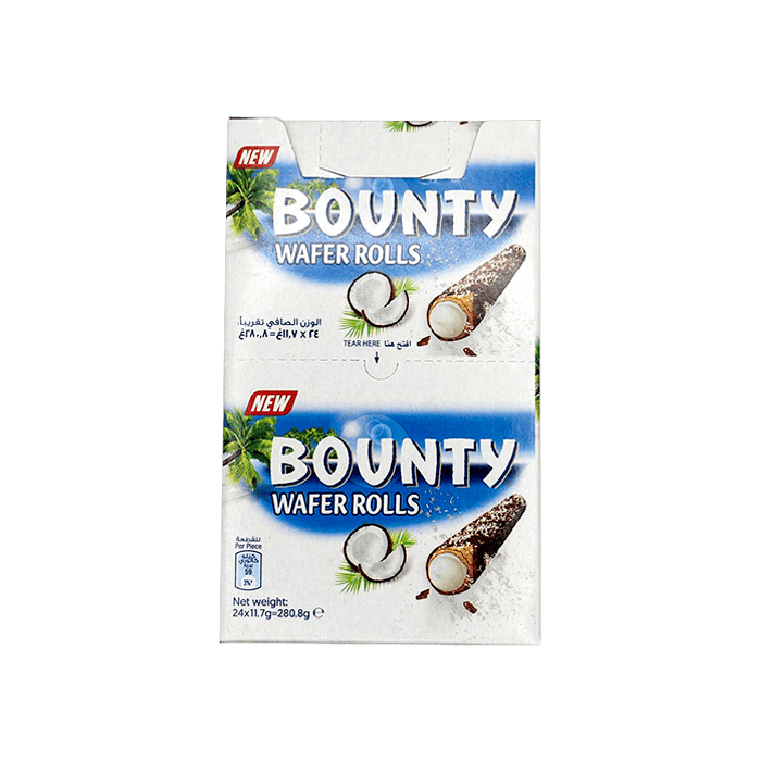 Bounty Wafer Rolls 12g - Distribución Mayorista