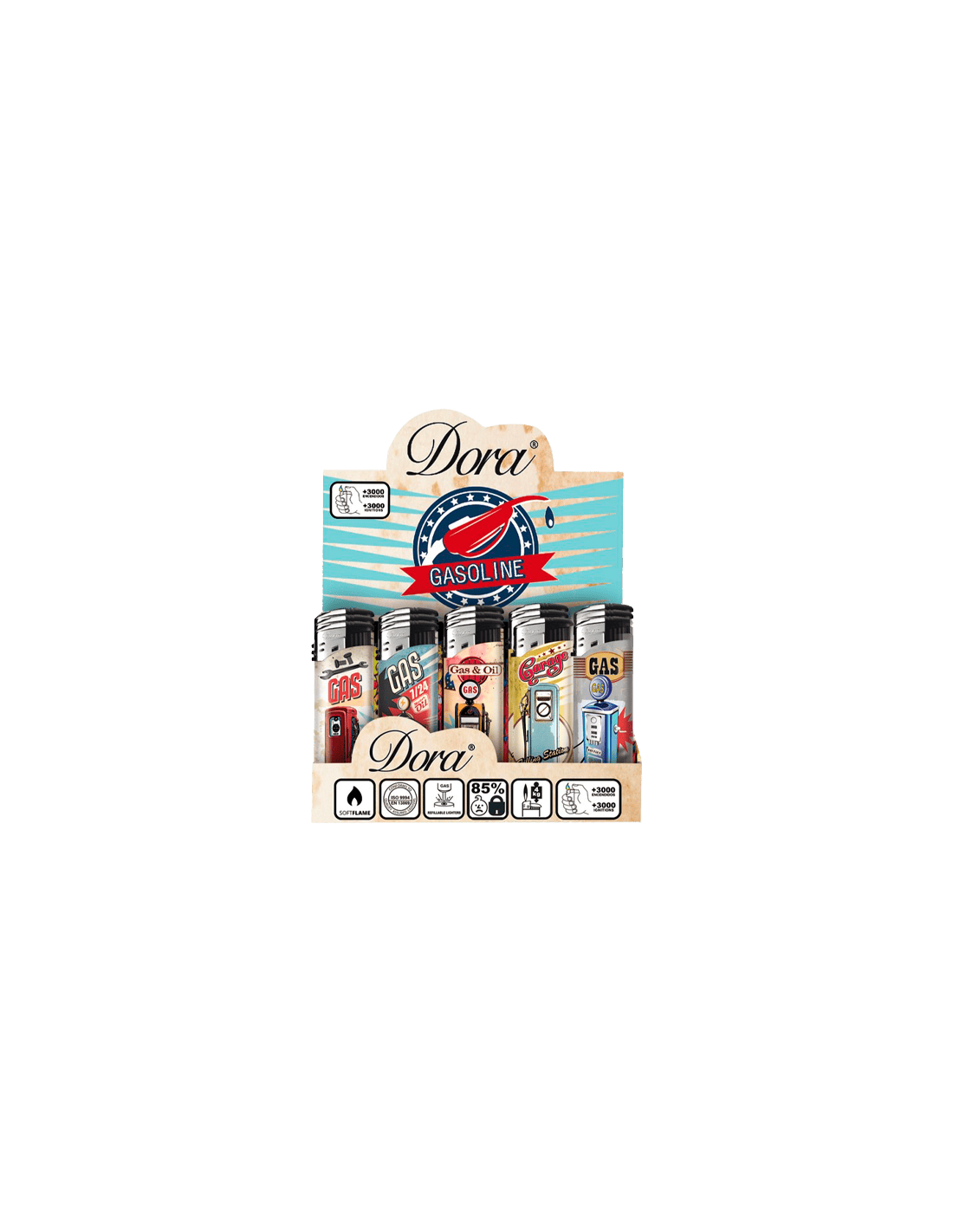 Dora Lighter Assorted Colors - Distribución Mayorista