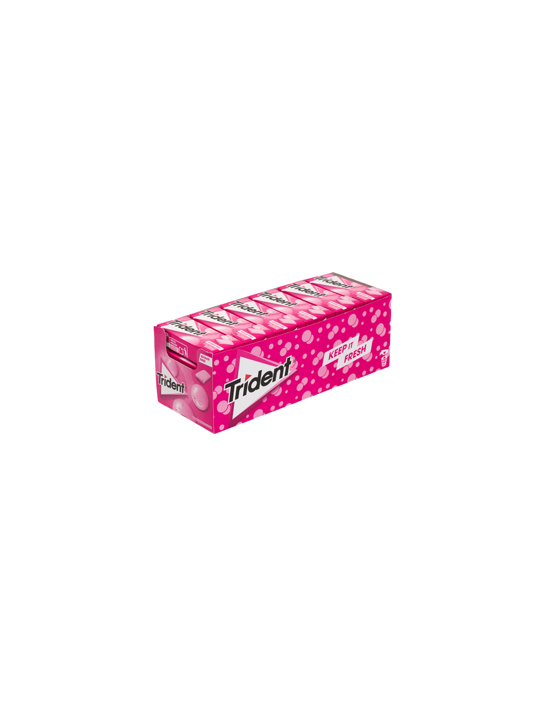Trident Gragea Bubblemint 14g | Distribución Mayorista