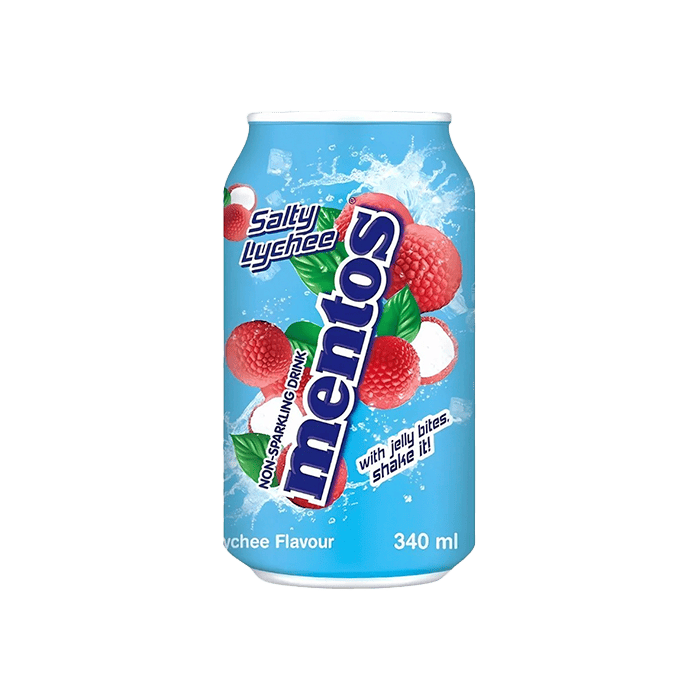 Mentos Salty Lychee 340ml | Distribución Mayorista