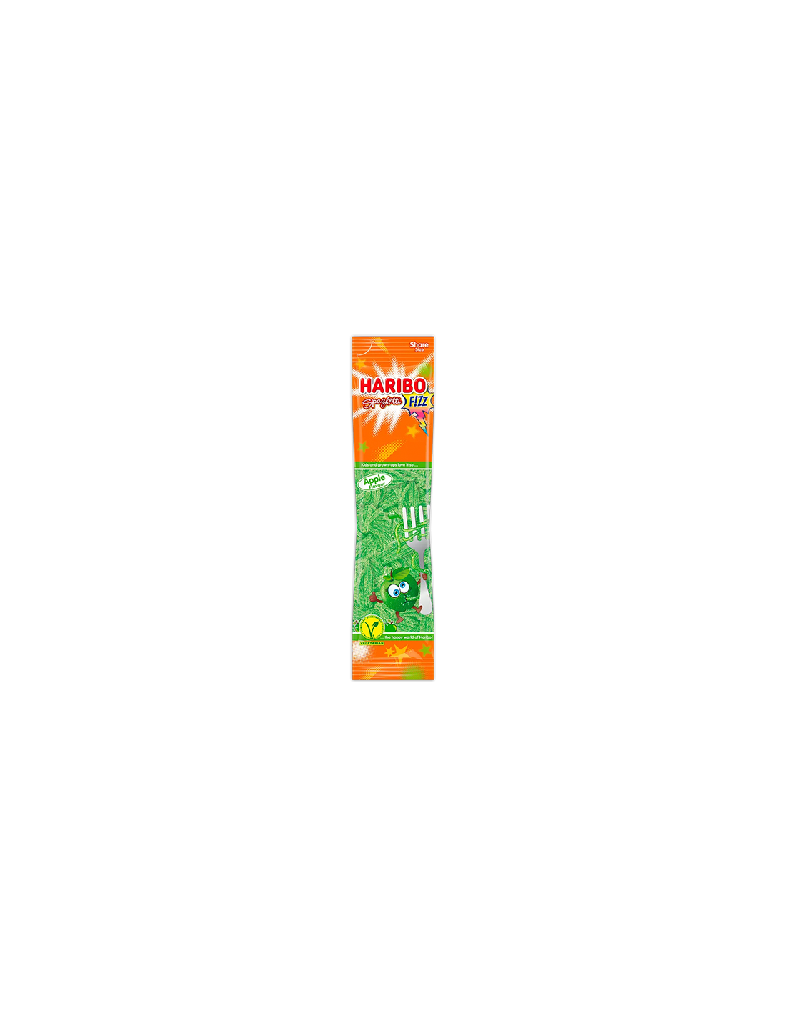 Espagueti Manzana 200g Haribo - Distribución Mayorista