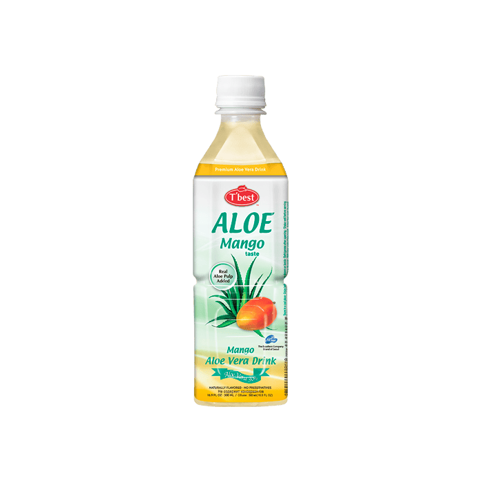 Aloe Vera Drink Mango 500ml T'best - Distribución Mayorista