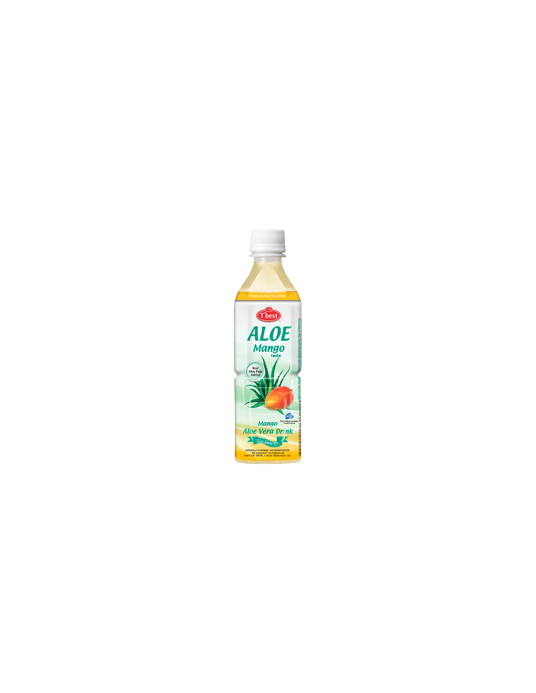 Boisson Aloe Vera Mangue 500ml T'best - Distribución Mayorista