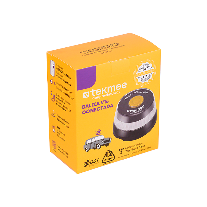 Balise V16 Connectée Tekmee - Distribución Mayorista