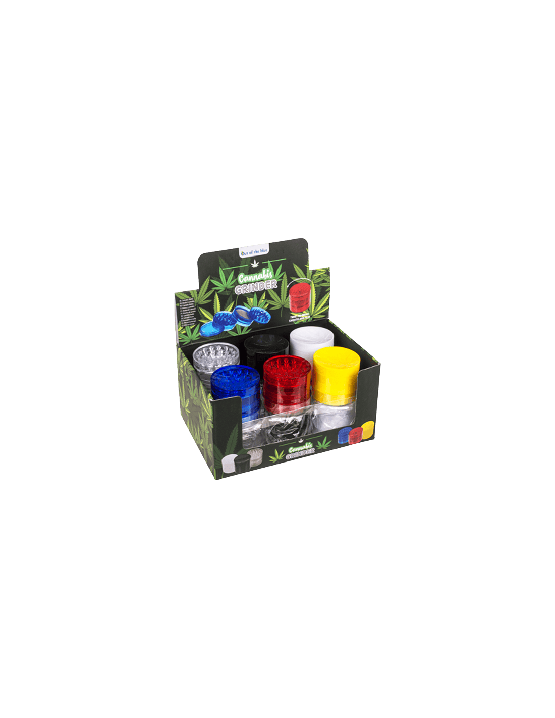 Grinder plástico 4,5cm Out of the blue | Distribución Mayorista