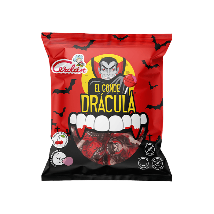Dracula Candy 8.5 g Cerdán Caramelos - Distribución Mayorista